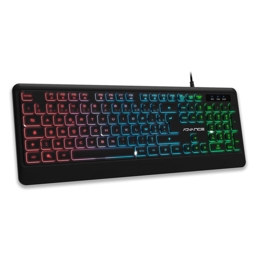 Clavier gaming rgb 105 touches cla-gta220
