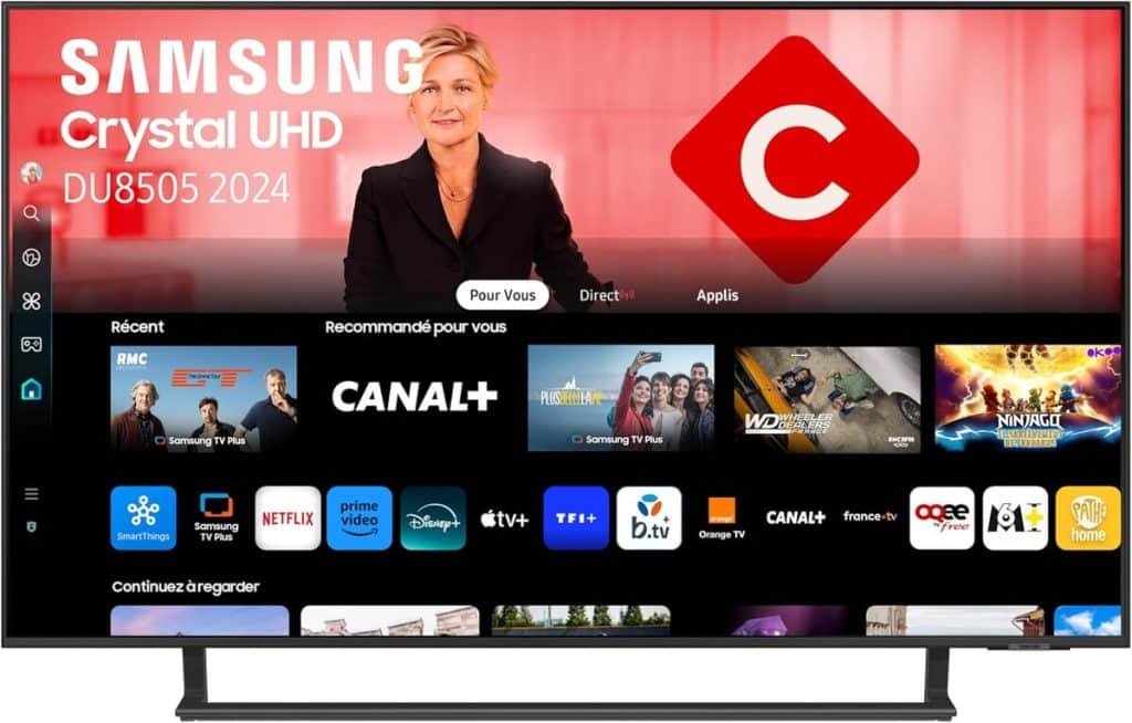Smart tv 4k tu43du8505k