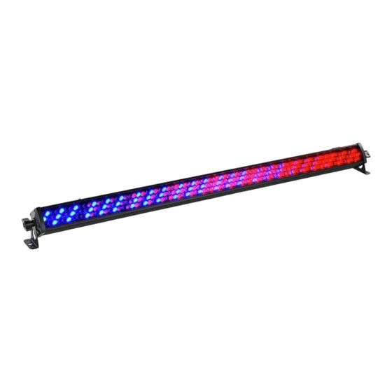 Jeu de lumiere led giga bar 240 led rgb 30