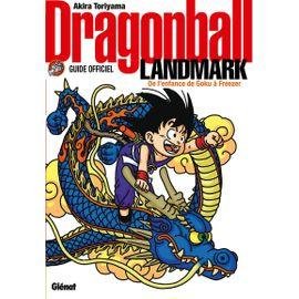 Manga dragon ball - landmark : de l'enfance de goku a freezer