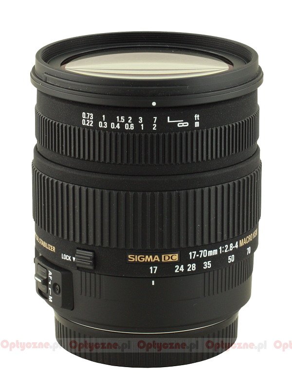 Objectif reflex dc 17-70 mm 1:2.8-4.5 macro hsm
