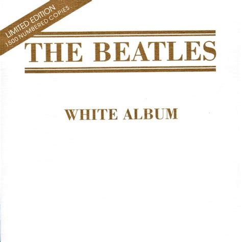 Cd the white album