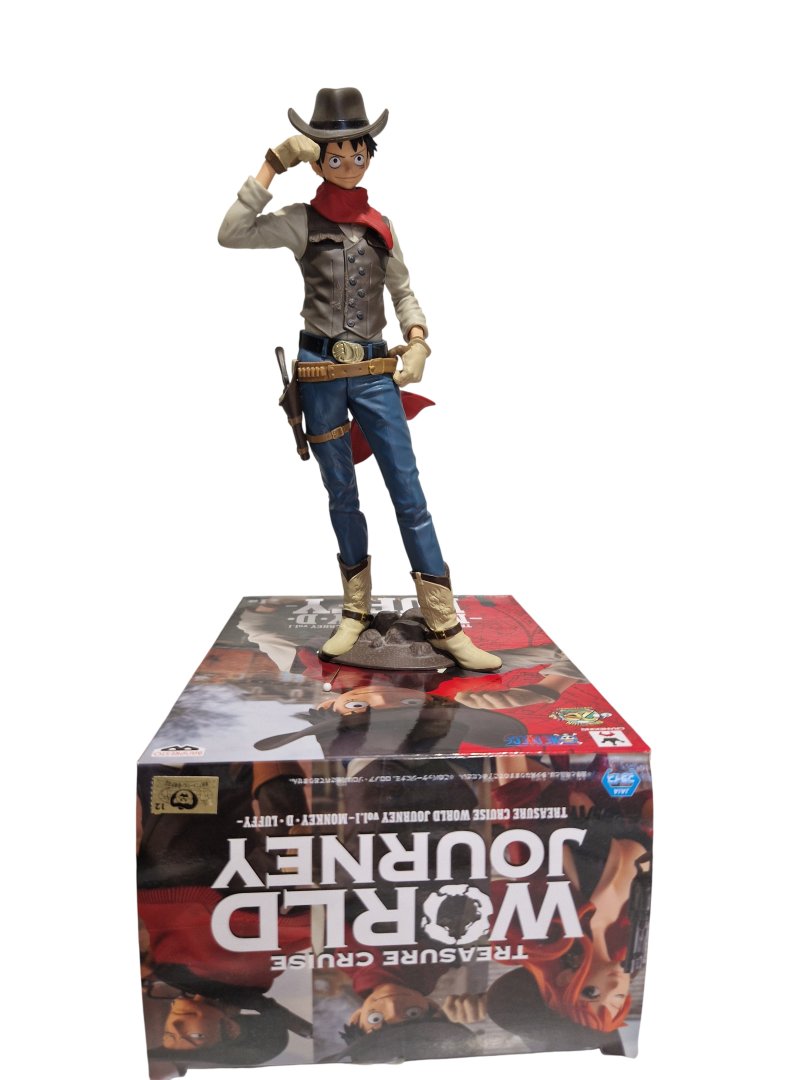 Figurine treasure cruise world journey vol 1 monkey d luffy