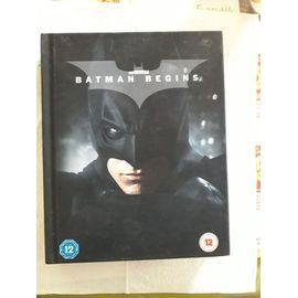 Batman begins zavvi 4k + blu ray edition ultra limitee film book