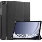 Coque noire smart cover galaxy tab a9+