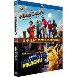 Minecraft, le film + pokemon - detective pikachu - blu-ray