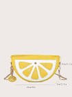 Mini sac bandouliere jaune