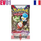 Carte booster ecarlate et violet