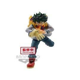 Figurine bandai my hero academia - izuku midoriya - bravegraph - 14 cm