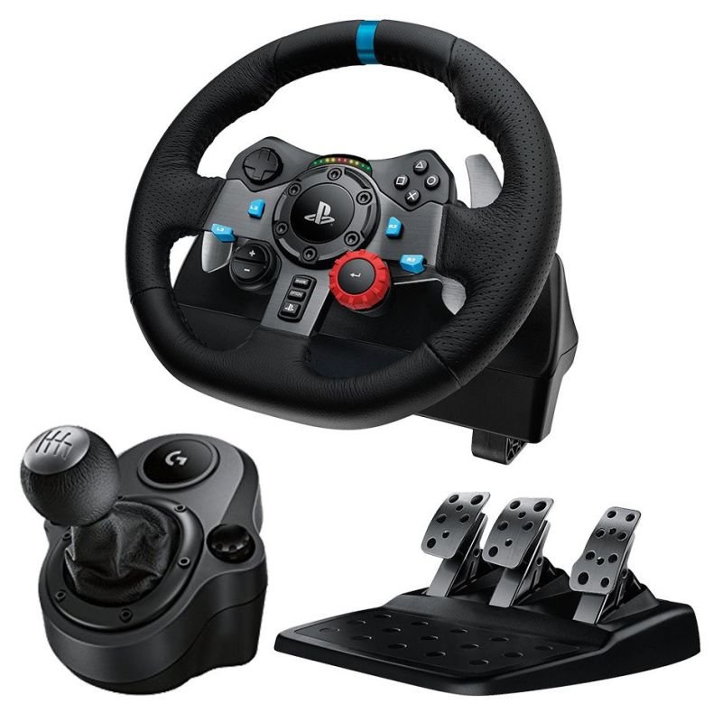 Volant avec pedalier ps4 g29 driving force ps4/ps3/pc