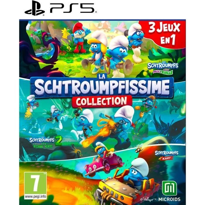 La schtroumpfissime collection (3 jeux en 1)