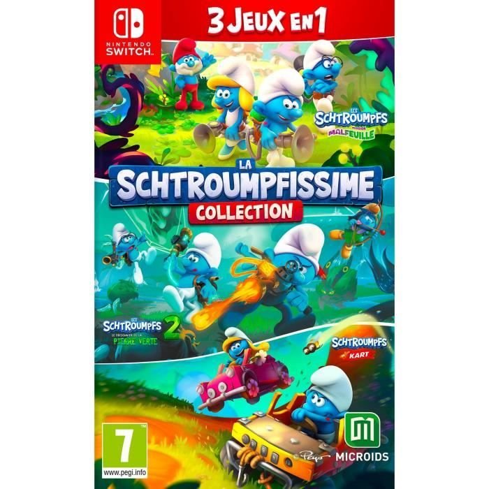 La schtroumpfissime collection (3 jeux en 1)