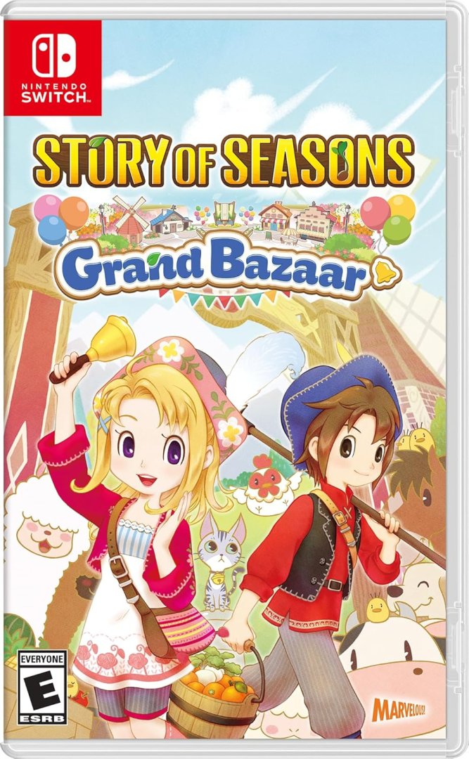 Jeu story of seasons grand bazaar