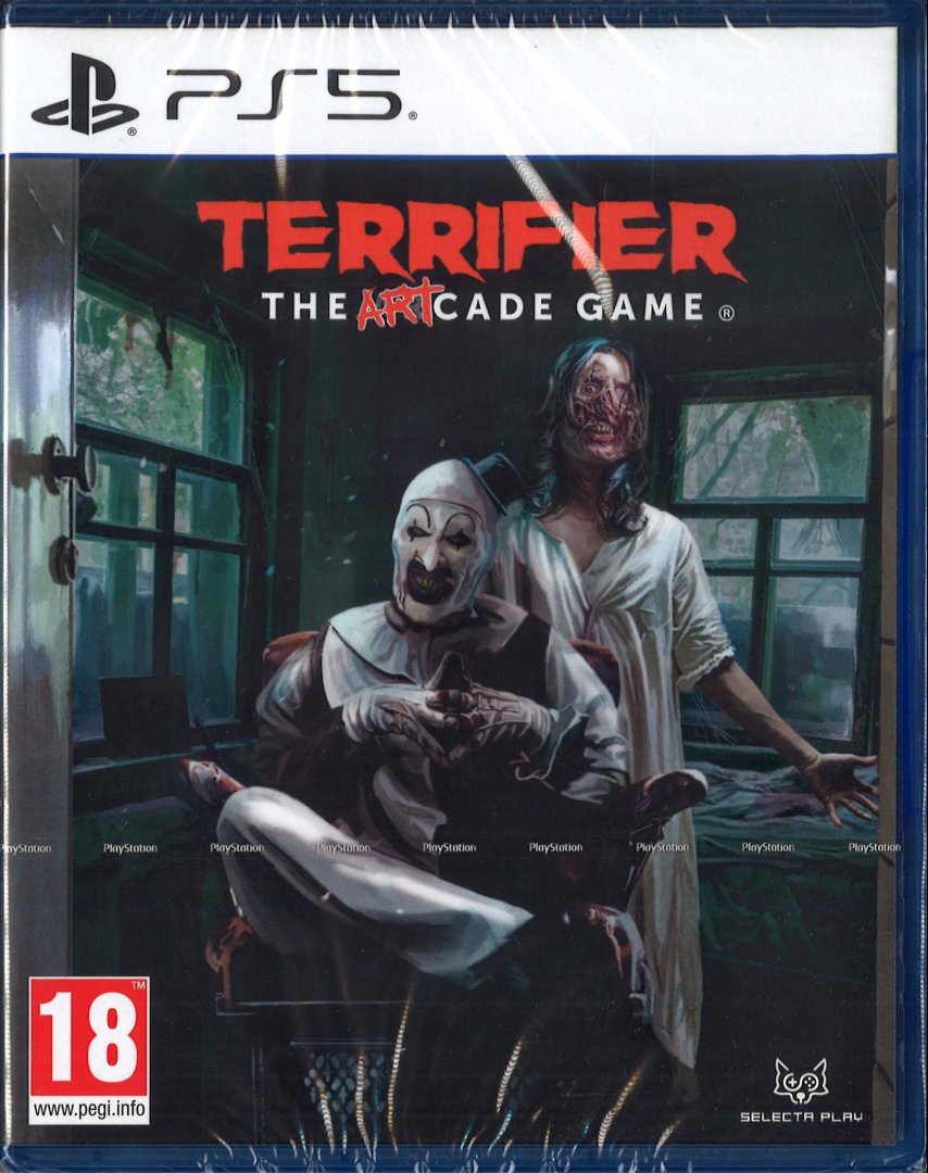 Jeu terrifier the art-cade game