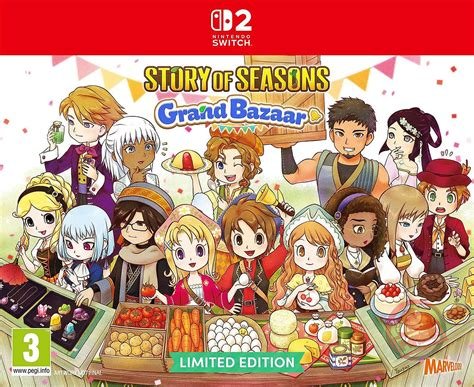 Jeu story of seasons grand bazaar