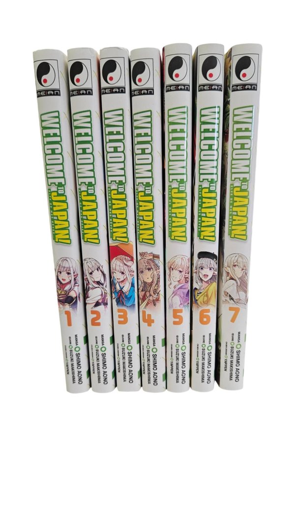 Manga welcome to japan! elfe de mes reves... - tome 1 a 7