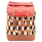 Sac a dos tissu et cuir