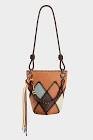 Sac seau cuir