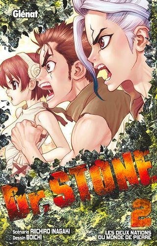Dr stone tome 2 : les deux nations du monde de pierre