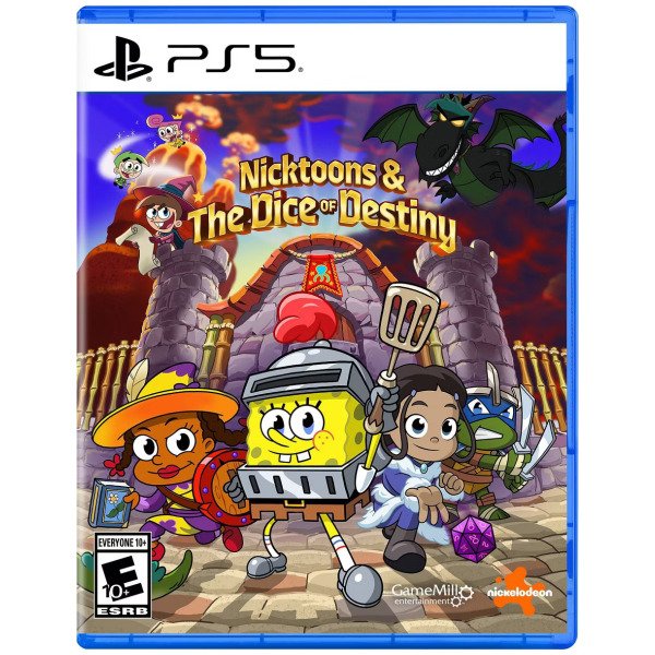 Jeu nick toons and the dice of destiny