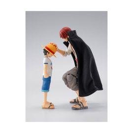 One piece - pack 2 figurines s.h.figuarts shanks & monkey d. luf