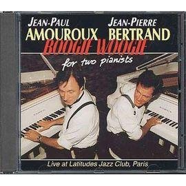 Cd boogie boogie for two pianists - with jean-pierre bertrand