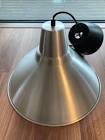 Plafonnier inox 40cm diam t1643
