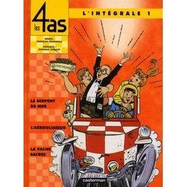 Les 4 as l'integrale tome 1 - l'aeroglisseur - la vache sacree