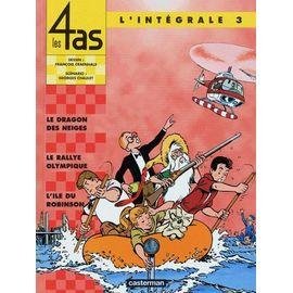 Les 4 as l'integrale tome 3 - le rallye olympique - l'ile du robinson