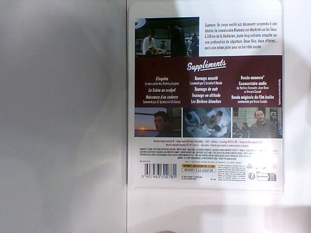 Les rivieres pourpres - blu-ray