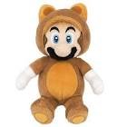 Peluche 22 cm super mario - mario tanooki