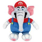 Peluche 27cm super mario bros wonder - mario elephant