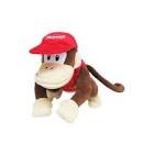 Peluche 21 cm super mario - diddy kong