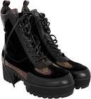 Bottes desert boot laureate 1a4xy3 cuir et toile monogram