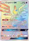 Carte pokemon cryptero gx 222/214