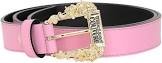 Ceinture couture cuir verte