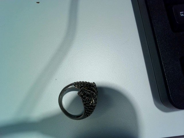 Bague tigre strass