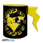Figurine, goodies, carte mug 3d eclair de pikachu