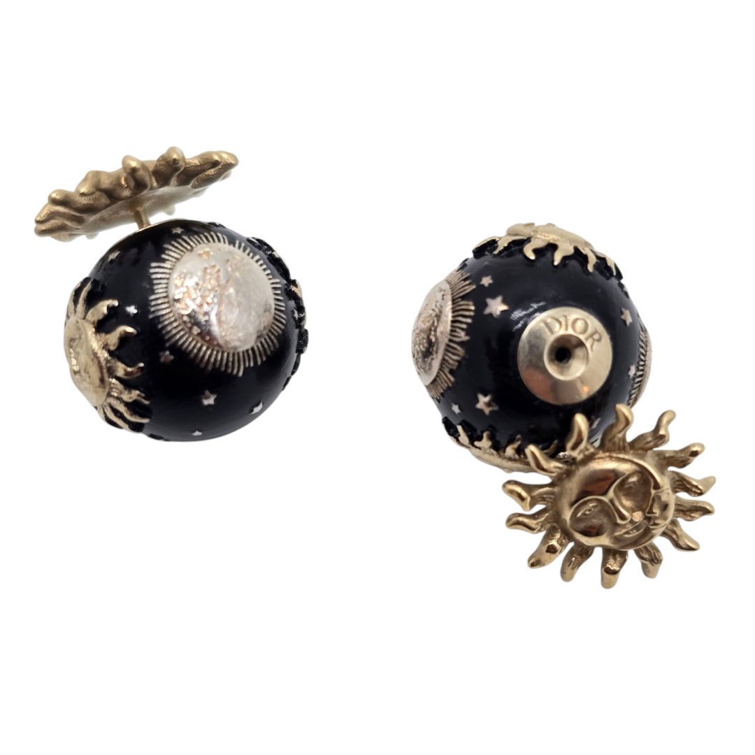 Boucles d'oreille tribales highlight collection soleil lune