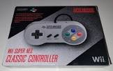 Manette wii super nes classic controller