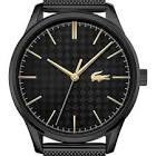 Montre vienna maille milanaise noire