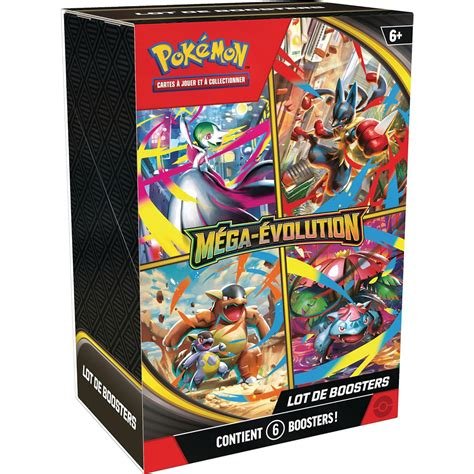 Carte mega evolution lot de booster