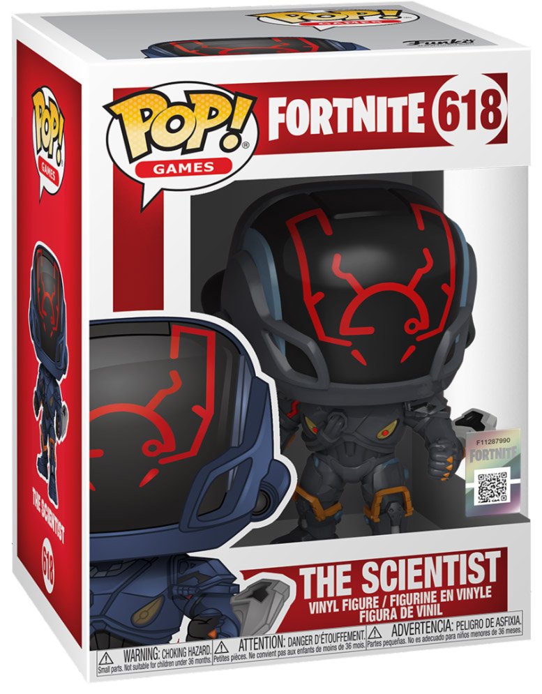Figurine the scientist 618