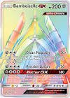Carte pokemon bamboiselle gx 162/156