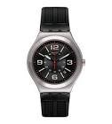 Montre a quartz black grid