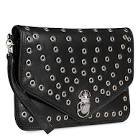 Pochette alicia cuir nappa avec oeuillets