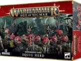 Figurine age of sigmar : gloomspite gitz squig herd