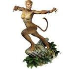 Statue wonder woman chettah