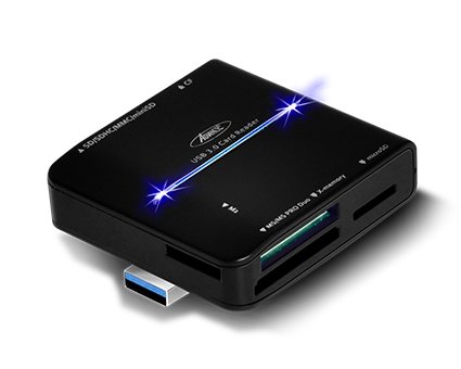 Lecteur de cartes flash usb 3.0 cr-008u3