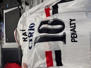 Kit retro maillot de football sao paulo rai saison 1999